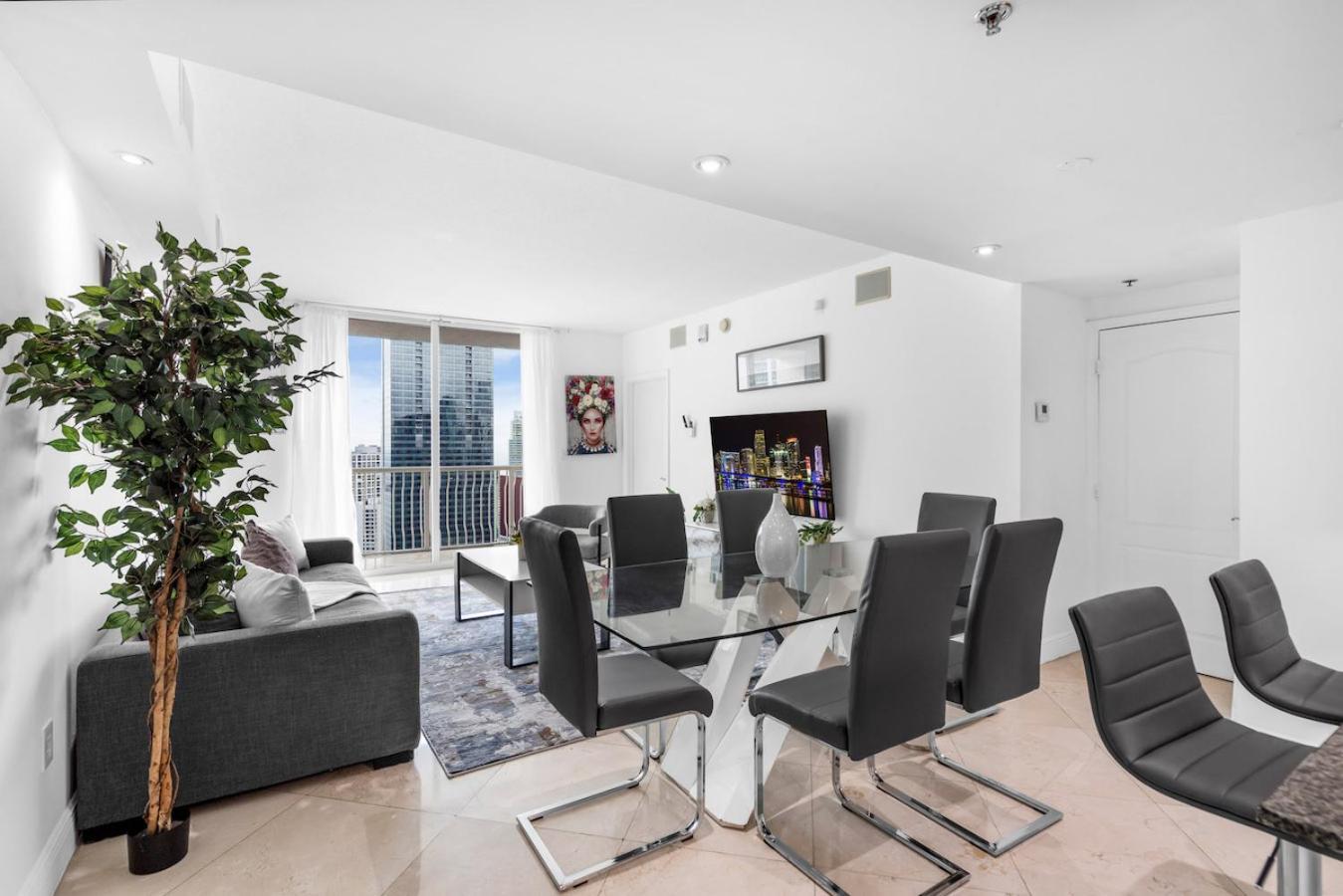 Spacious 2 Bed Unit In Brickell With Free Parking Miami Exterior foto