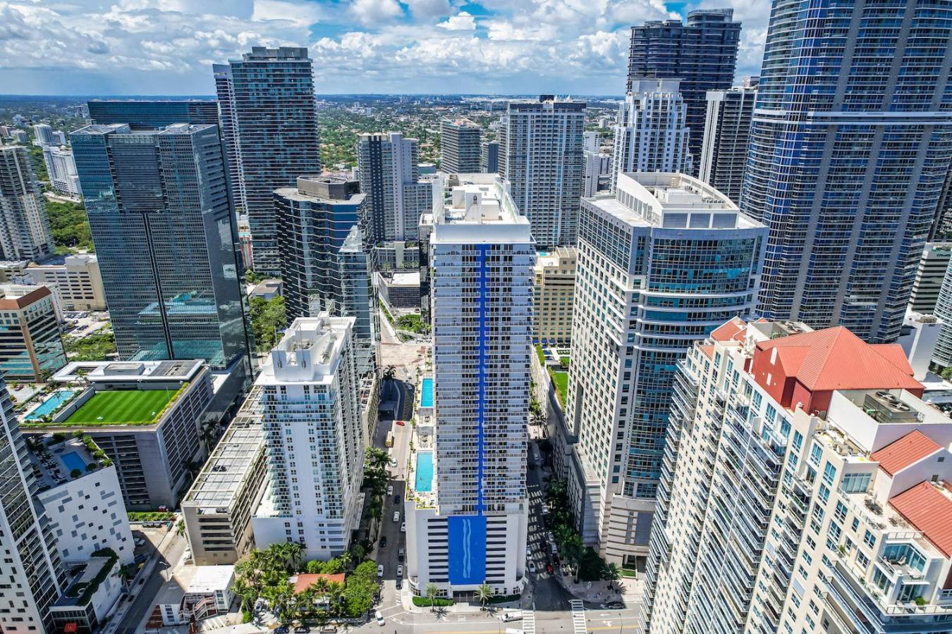 Spacious 2 Bed Unit In Brickell With Free Parking Miami Exterior foto